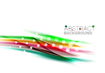 Wave abstract background