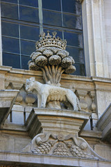 Fototapeta premium shewolf statue