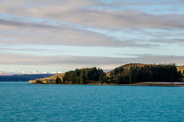 Naklejka premium Lake Pukaki