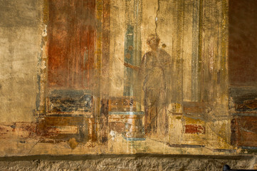painting Pompeii