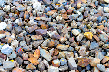 gravel aggregate abstract background