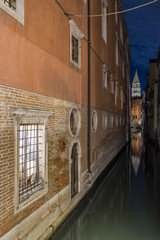 Canal and Campanile de San Marco