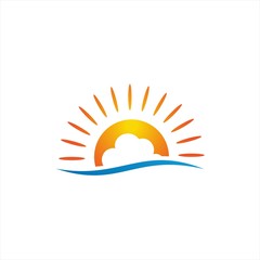 sun cloud logo