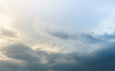 sunset sky. Beautiful sky.