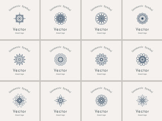Vector geometric symbols