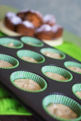 homemade cakes, muffins