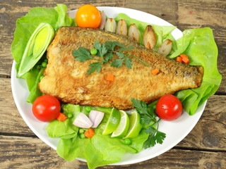 baked fish