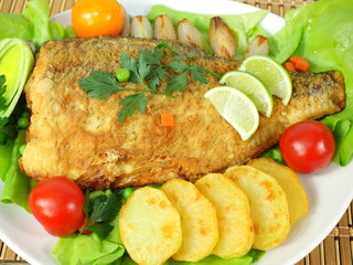 baked fish