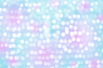 defocused, abstract background color light bokeh circles.