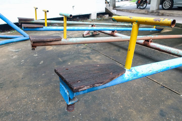 Naklejka premium Shallow dof Old Playground.