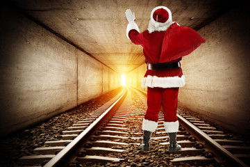 red santa claus 
