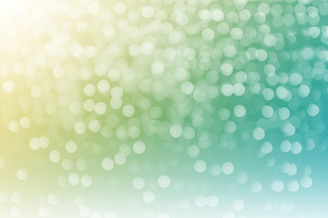 defocused, abstract background color light bokeh circles.
