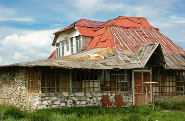 old abandoned house