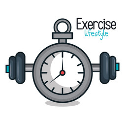 gym equipment flat icons vector illustration design
