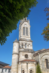 Fototapeta na wymiar église de st georges de didonne