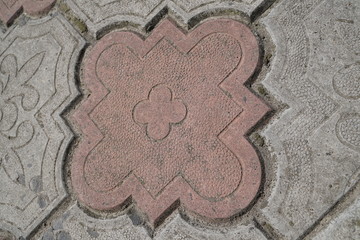 old cement pavement background