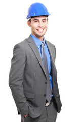 Young engineer portrait