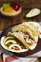 Chicken tacos