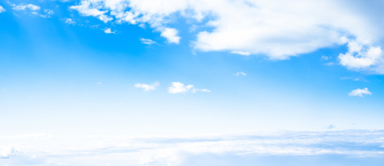 Summer sky and clouds