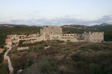 Crusader castle in Northern Syria