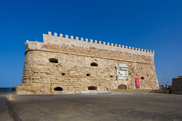Fototapeta na wymiar Koules Fortress, Heraklion
