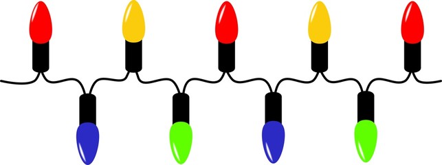 String of Christmas lights