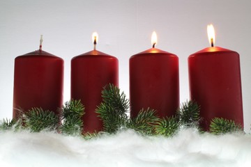 Adventskerzen dritter Advent