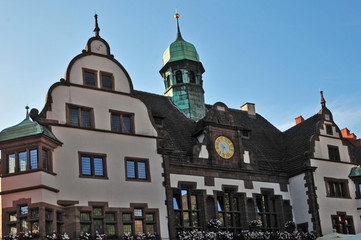 Il Minicipio di Friburgo, Freiburg - la cattedrale, Germania
