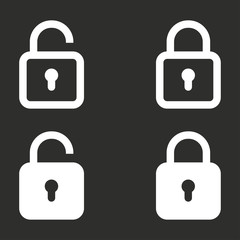 Lock - vector icon.