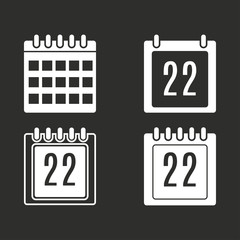 Calendar - vector icon.