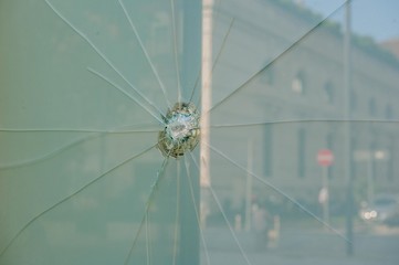 Obraz premium anti-theft glass,