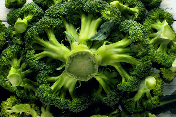 Background Texture Of Broccoli