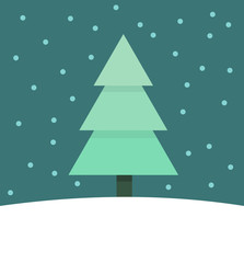 Christmas tree background