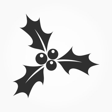 Holly berries icon