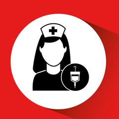 blood bag donation hospital medicine icon vector illustration