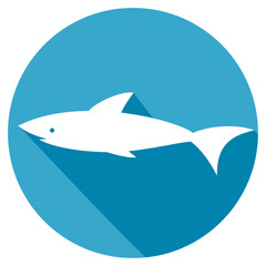 shark flat icon