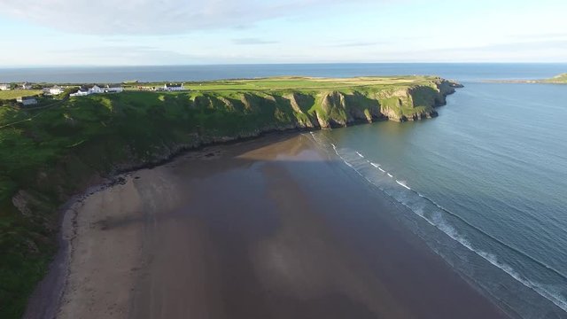 Rhossili Bay From The Air