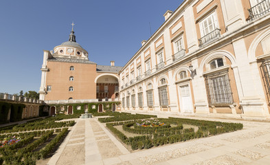 Royal Palace of Aranjuez, province of Madrid, Spain. Horizontal shoot