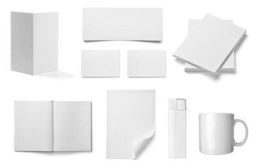 envelope book card leaflet template business