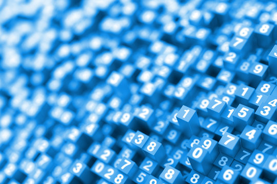 Infinite random numbers