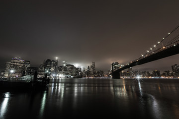 Fototapeta na wymiar View of Manhattan New York from across the Hudson River
