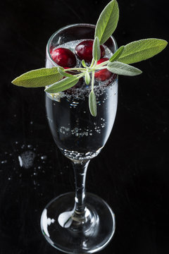 Cranberry Sage Beverage