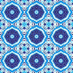 seamless ornamental pattern for fabric