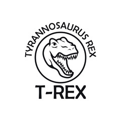 Dinosaurs logo template for your business