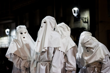 Holy week nazarene's, Spain