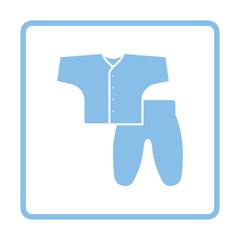 Baby wear icon