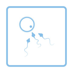 Sperm and egg cell icon