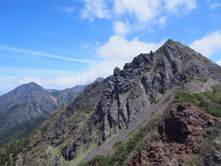 権現岳西峰
