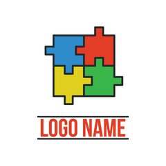 Obraz premium Vector simple flat kid logo. Baby, child company goods, toys shop, store, sweet shop. Children icon