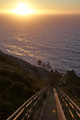 lighthouse n sunset